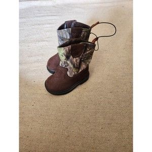 Faded glory camo hunter boots size 4 infant nwt